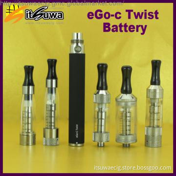 2012 newest promotion e smoking ego twist electronic cigarette